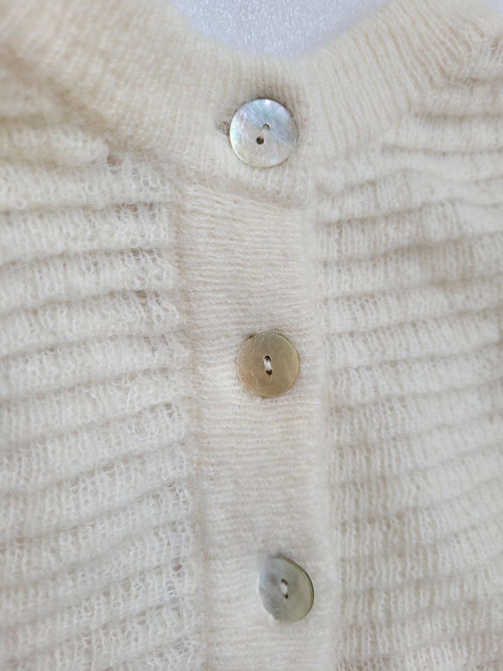 Wilfred Alessia Alpaca Blend Cardigan Birch Cream XS - Picture 8 of 15